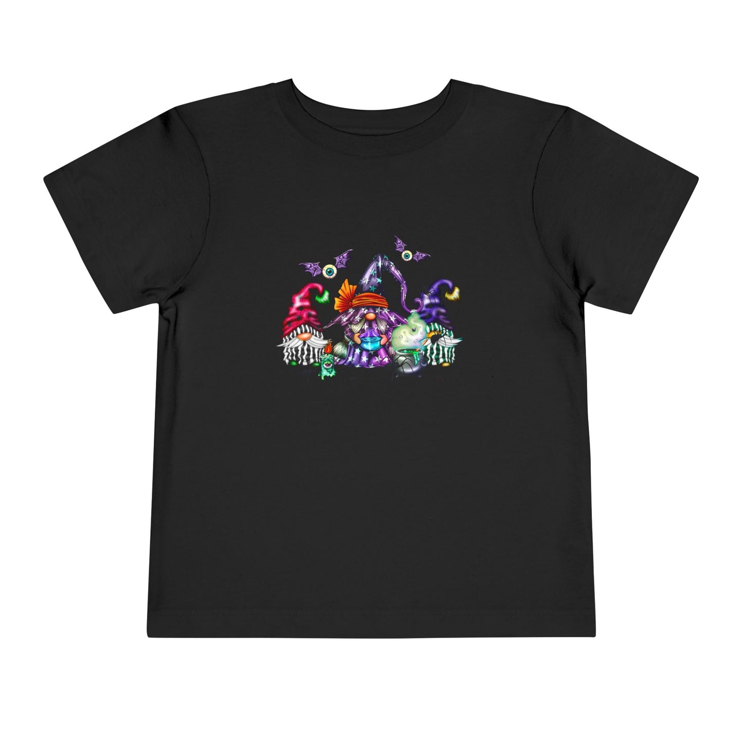 Halloween - Gnomes - Witch - Bats - Pumpkin - Potion - Toddler Short Sleeve Tee