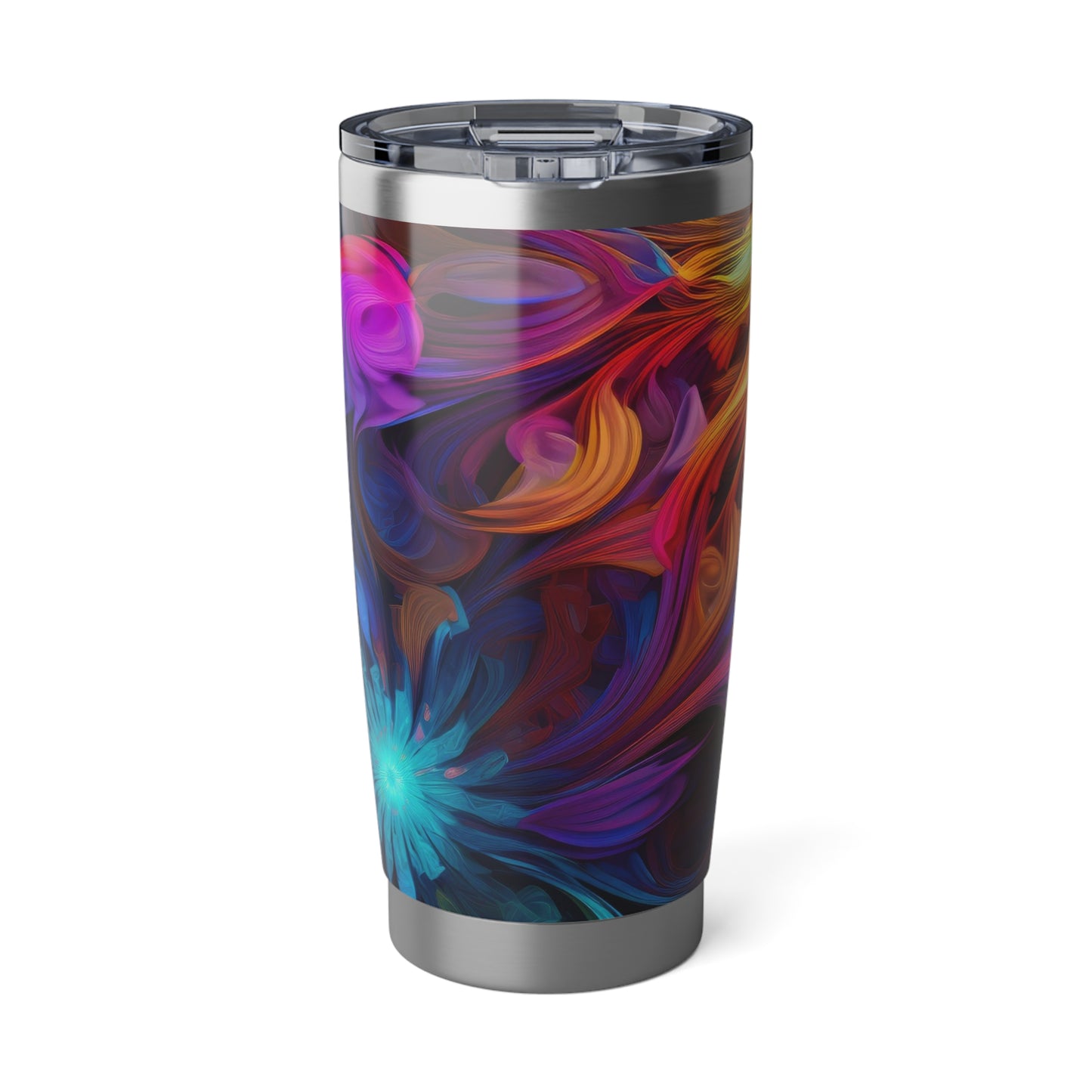 Colorful Psychedelic Kaleidoscope 1.10 - Vagabond 20oz Tumbler - Stainless Steel - Double Wall