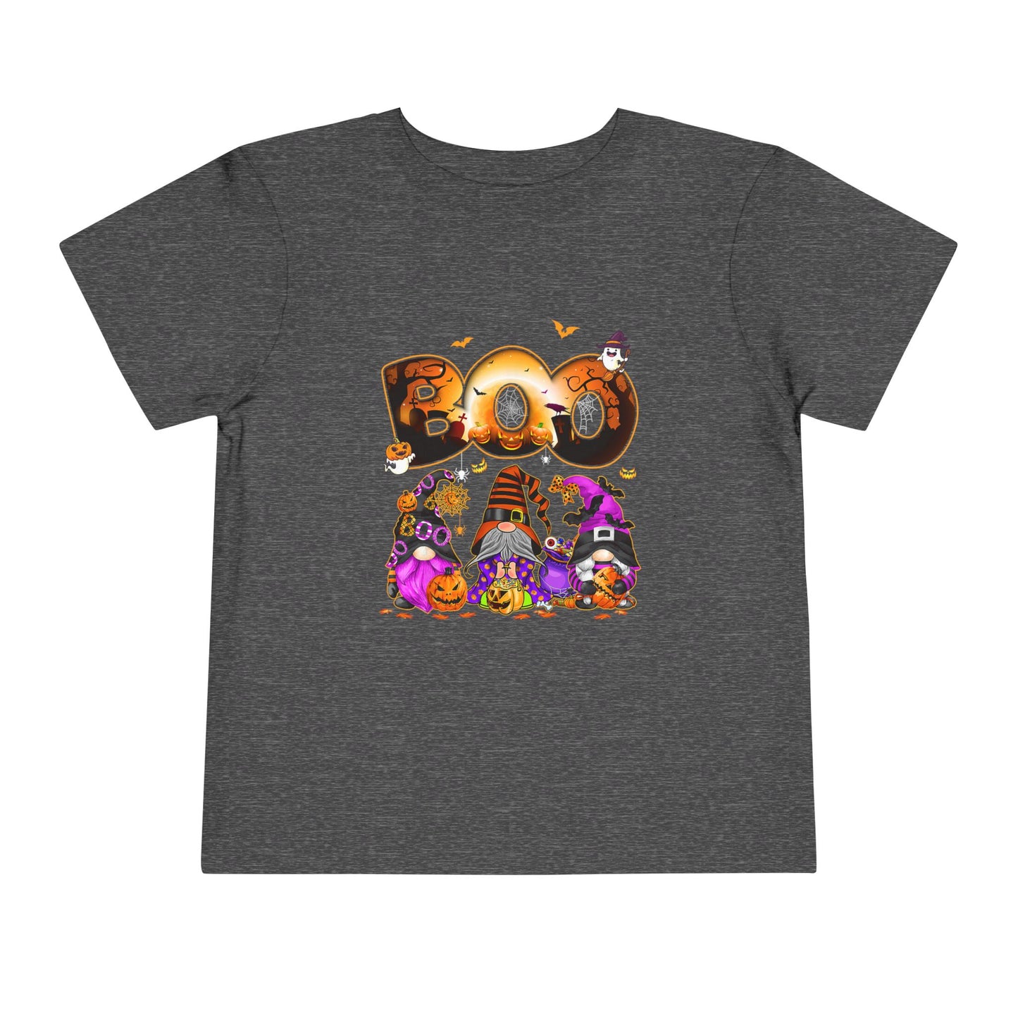 Halloween - BOO - Gnomes - Pumpkins - Toddler Short Sleeve Tee