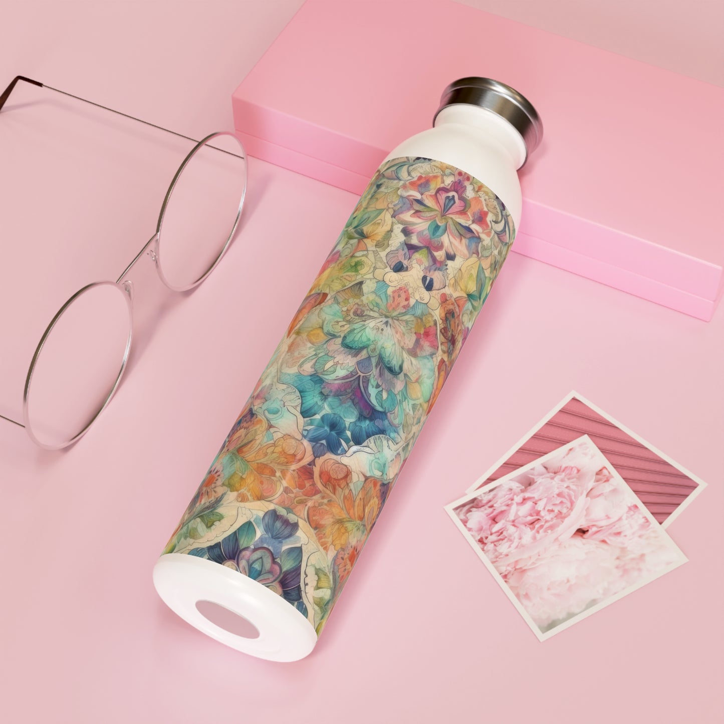 Tapestry Designs 1.11 - Slim Water Bottle - Stainless Steel - 20oz