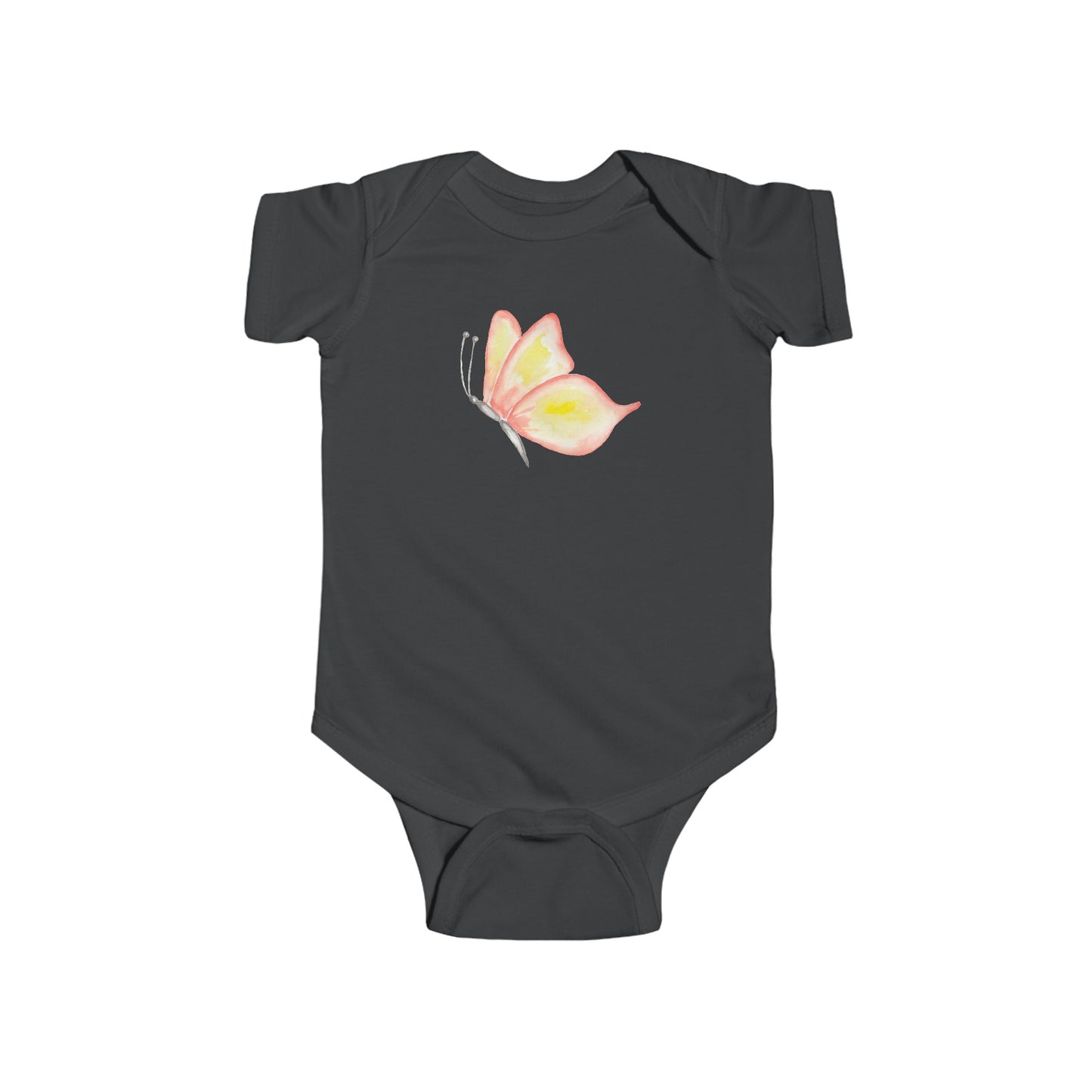 Watercolor Butterfly - Infant Fine Jersey Bodysuit