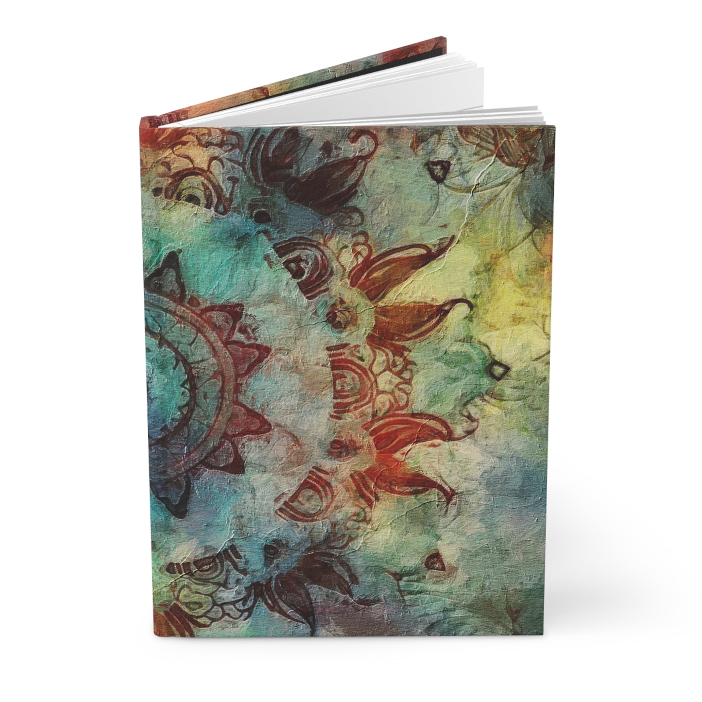 Boho Batik - Hardcover Lined Journal Matte