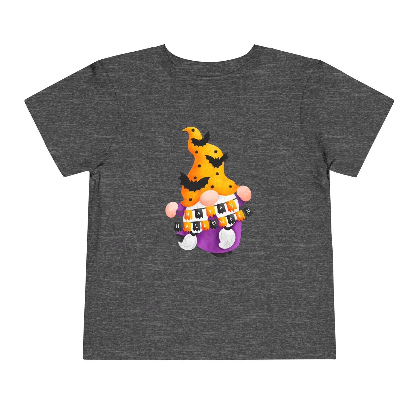 Halloween - Trick or Treat - Gnomes - Bats - Pumpkin - Toddler Short Sleeve Tee