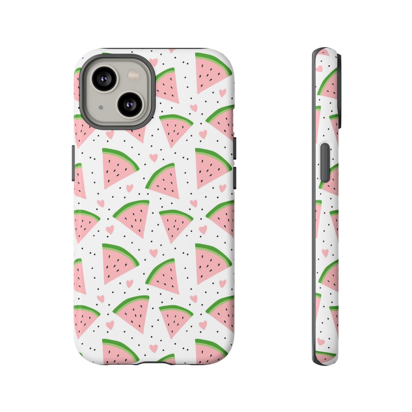 iPhone 14, iPhone 14 Pro, iPhone 14 Plus, iPhone 14 Pro Max - Watermelon Slices - Tough Phone Cases