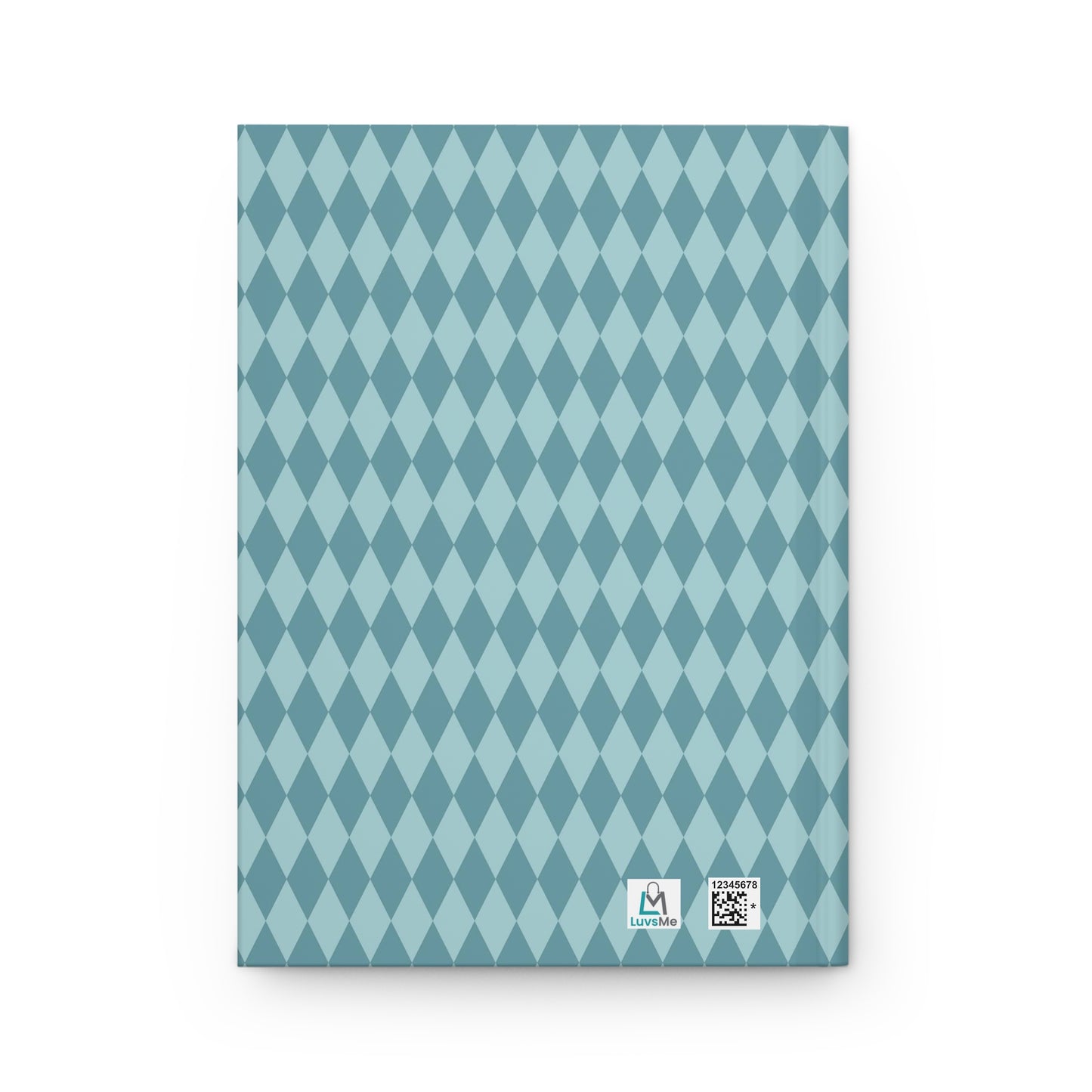 Be Brave, Be Kind, Be True - Teal - Woman - Hardcover Lined Journal Matte