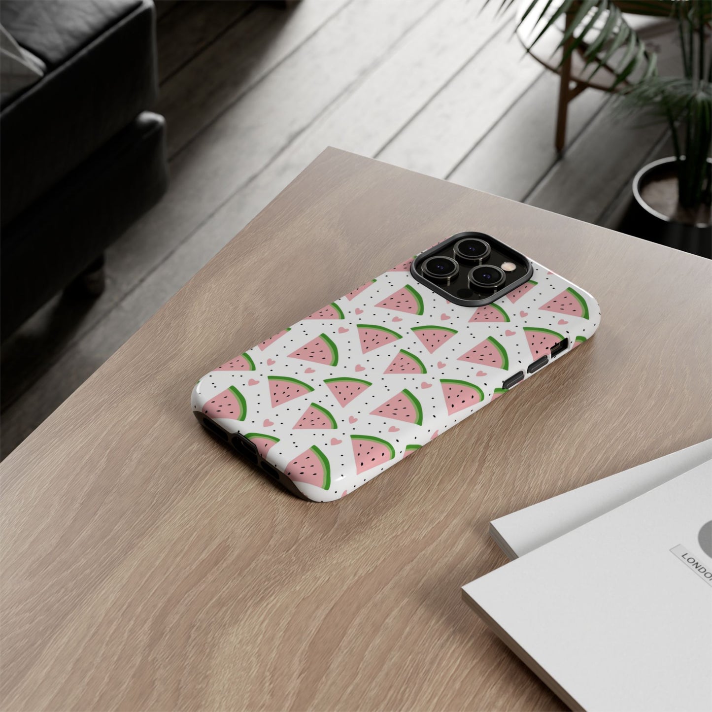 iPhone 14, iPhone 14 Pro, iPhone 14 Plus, iPhone 14 Pro Max - Watermelon Slices - Tough Phone Cases