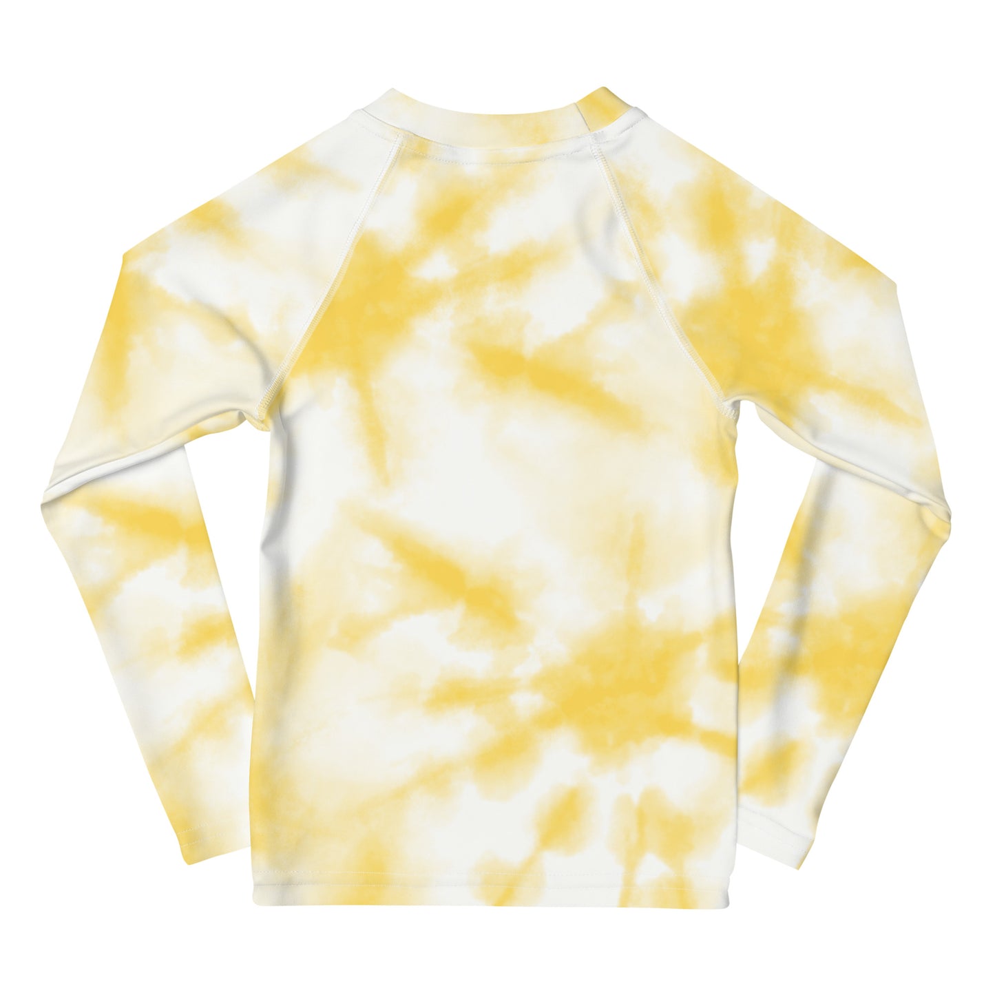 Yellow Tie Dye - Kids Rash Guard