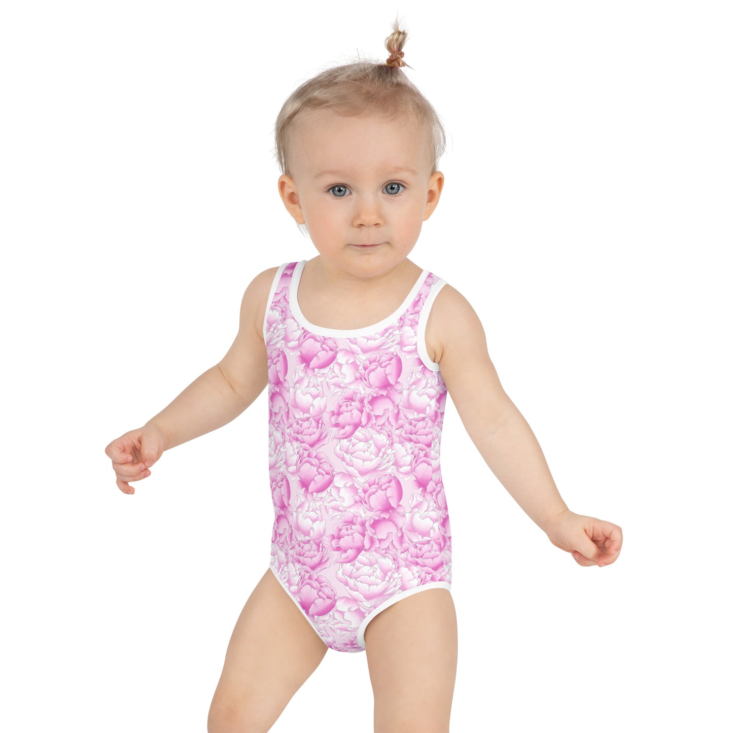 Pretty Pink Roses - Kids Swimsuit