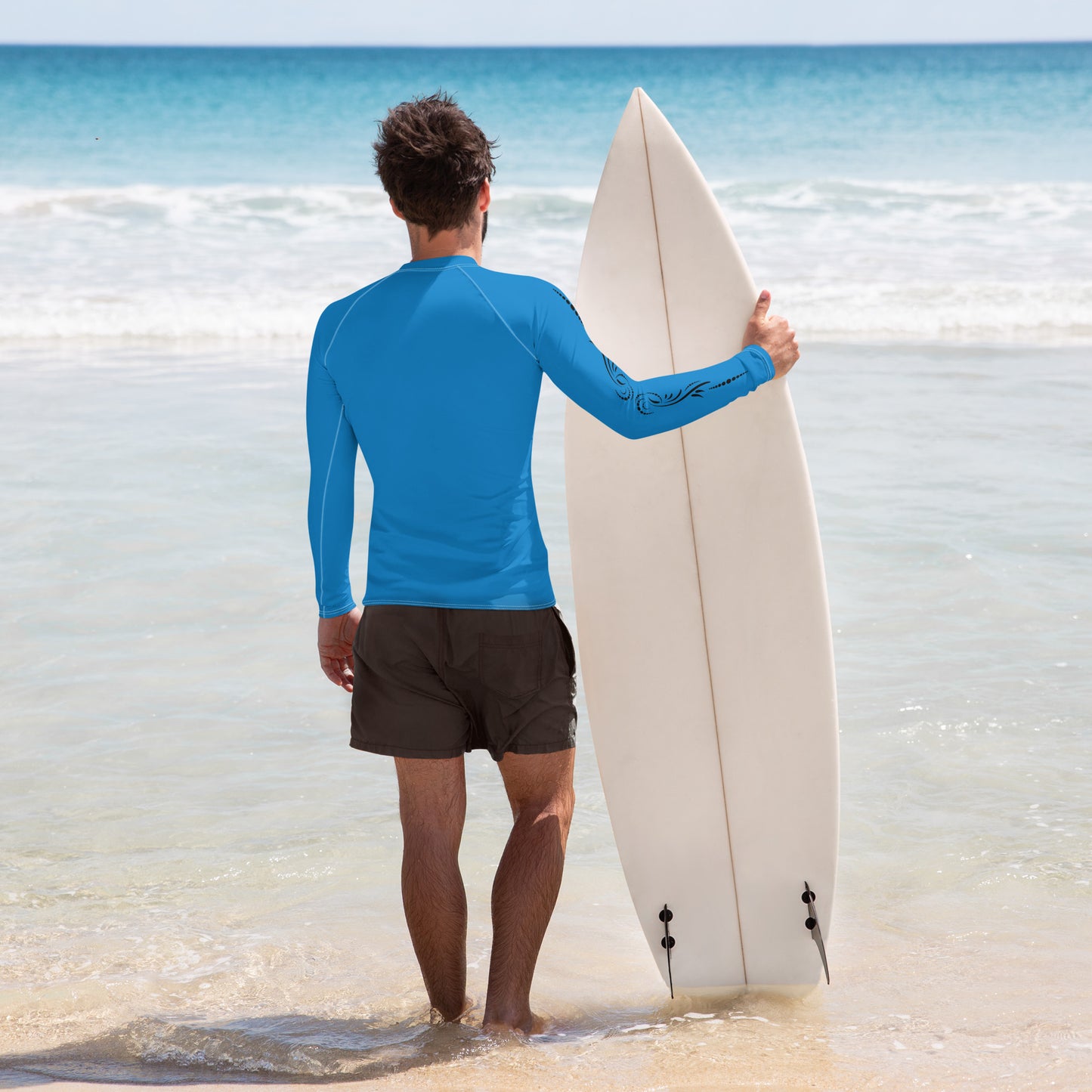 Turtle - Blue - Men's Rash Guard