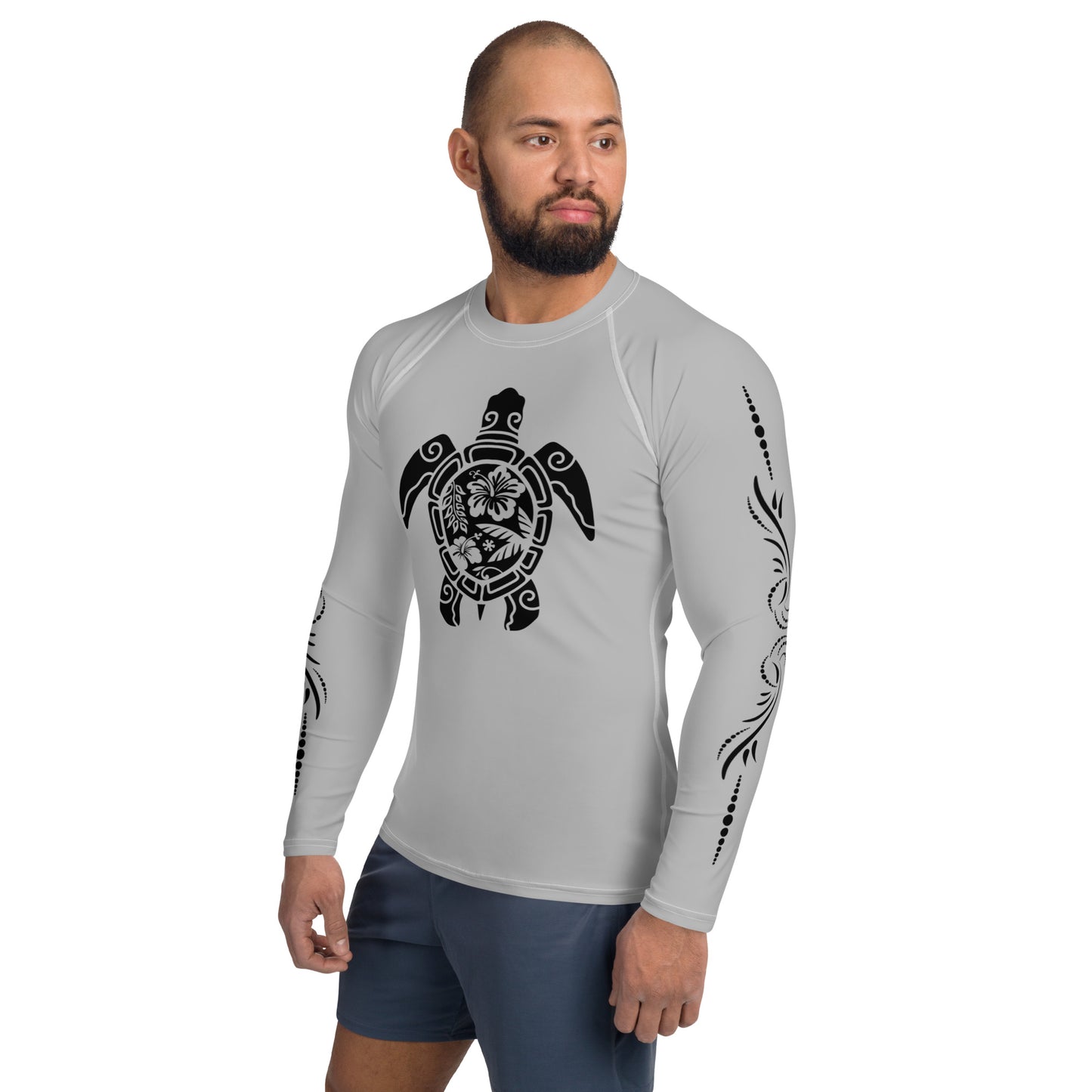 Turtle - Gray - Men's Rash Guard