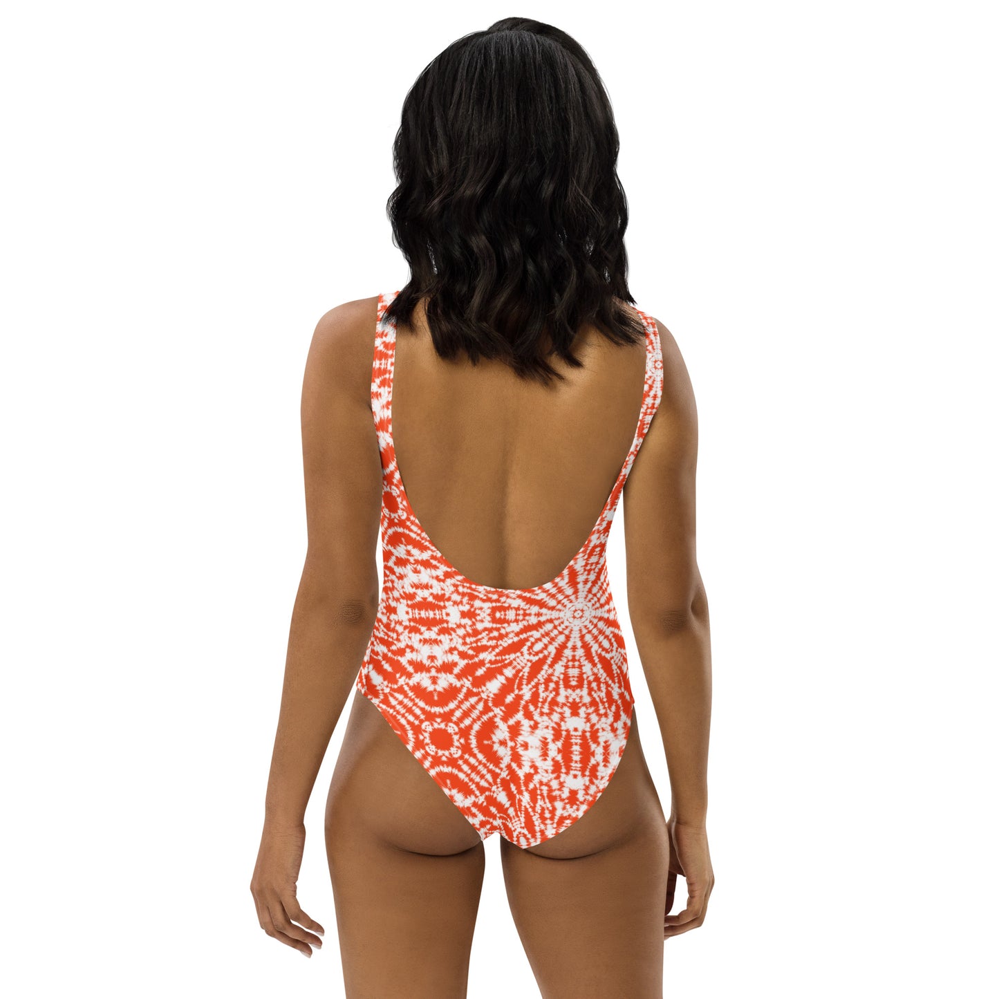 Batik - Orange - One-Piece Women Swimsuit