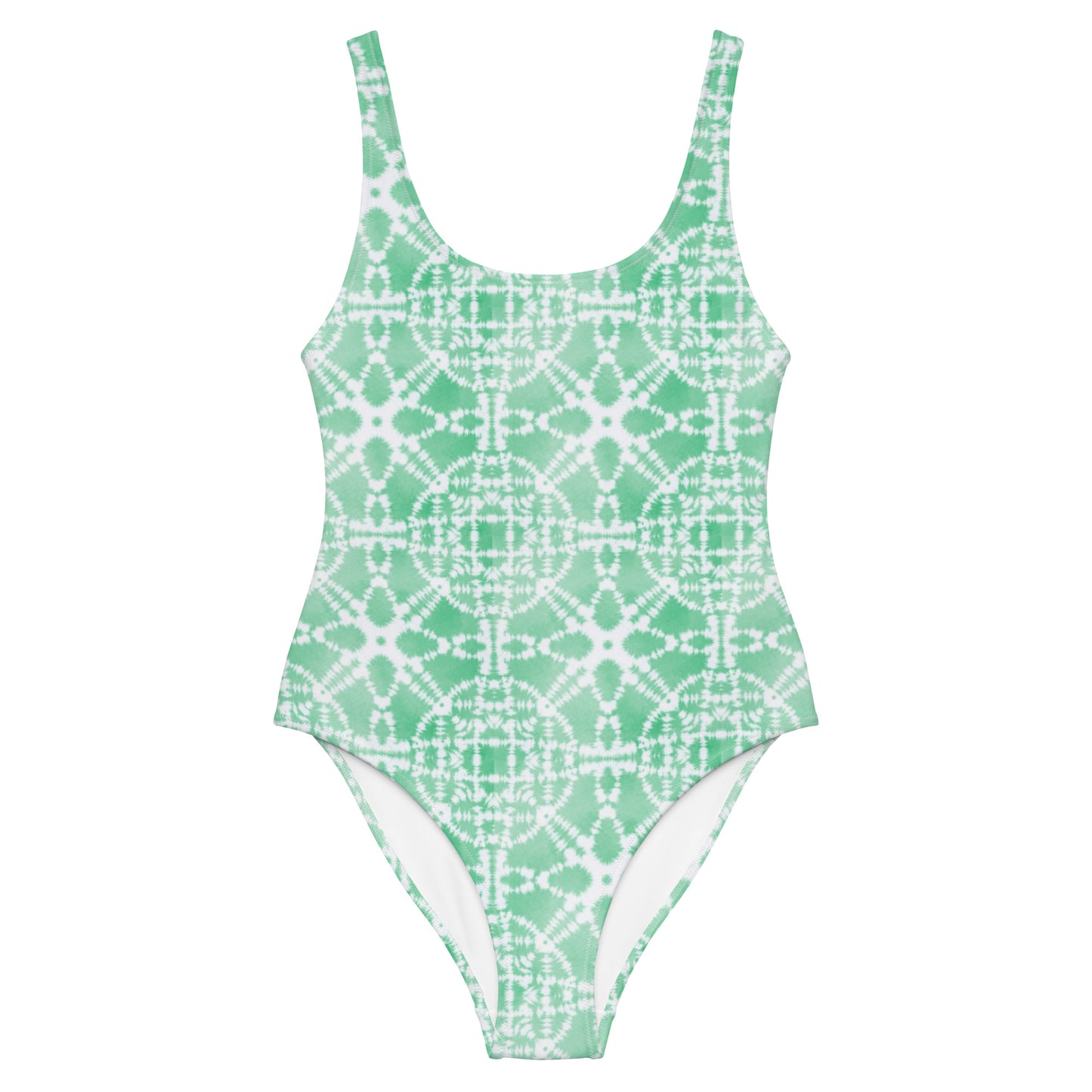 Green Batik - One-Piece Women Swimsuit