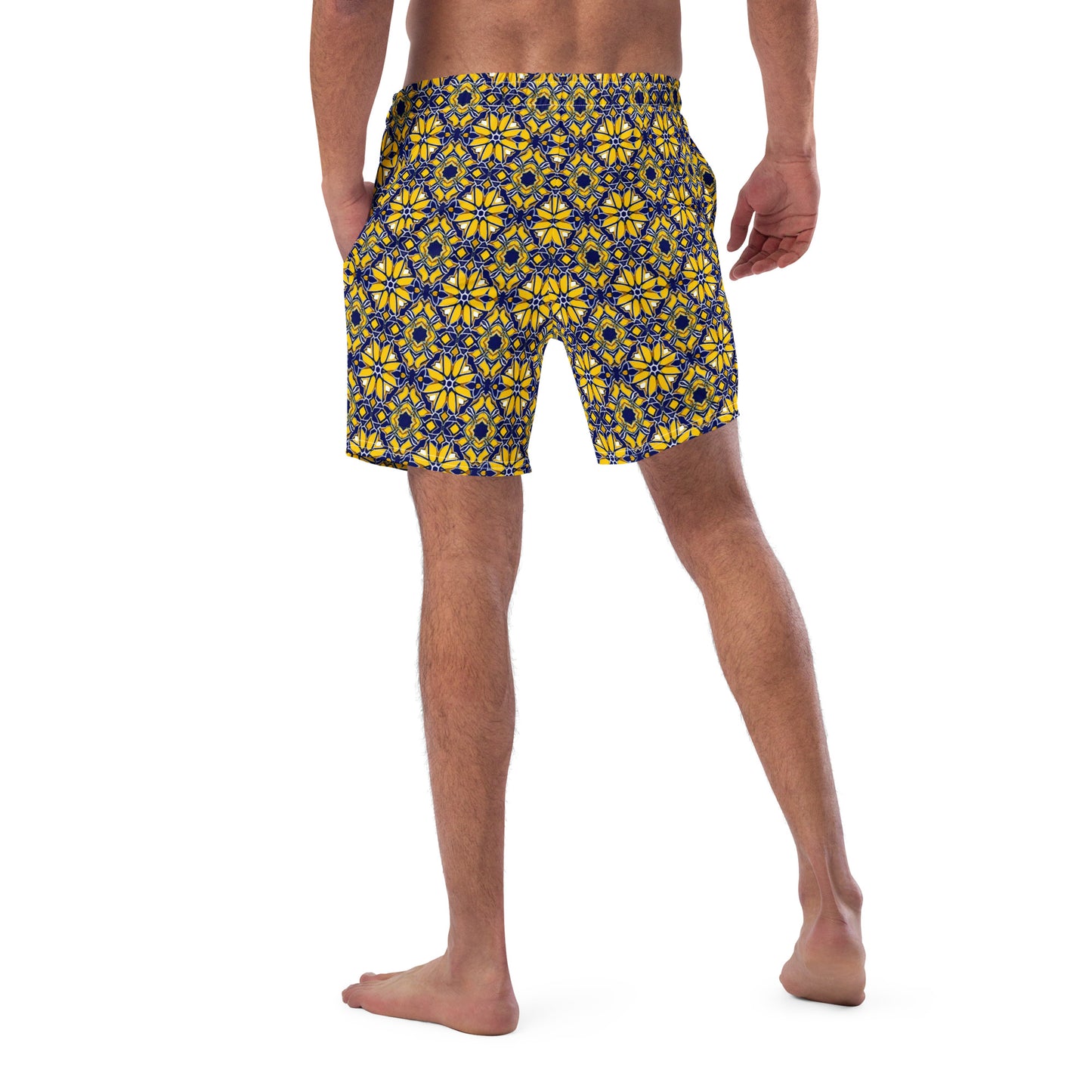 Yellow Moroccan - Swim Trunks