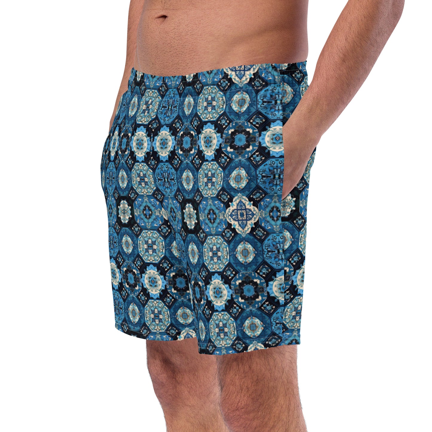 Blue Moroccan - Swim Trunks