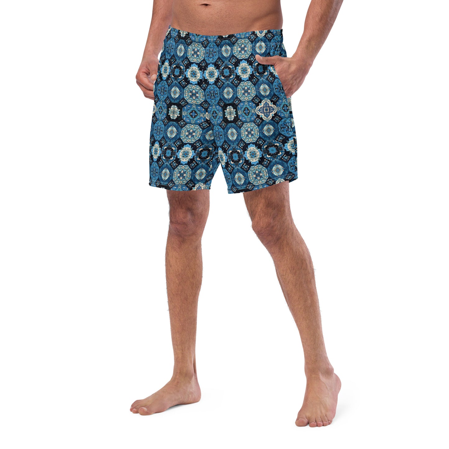 Blue Moroccan - Swim Trunks