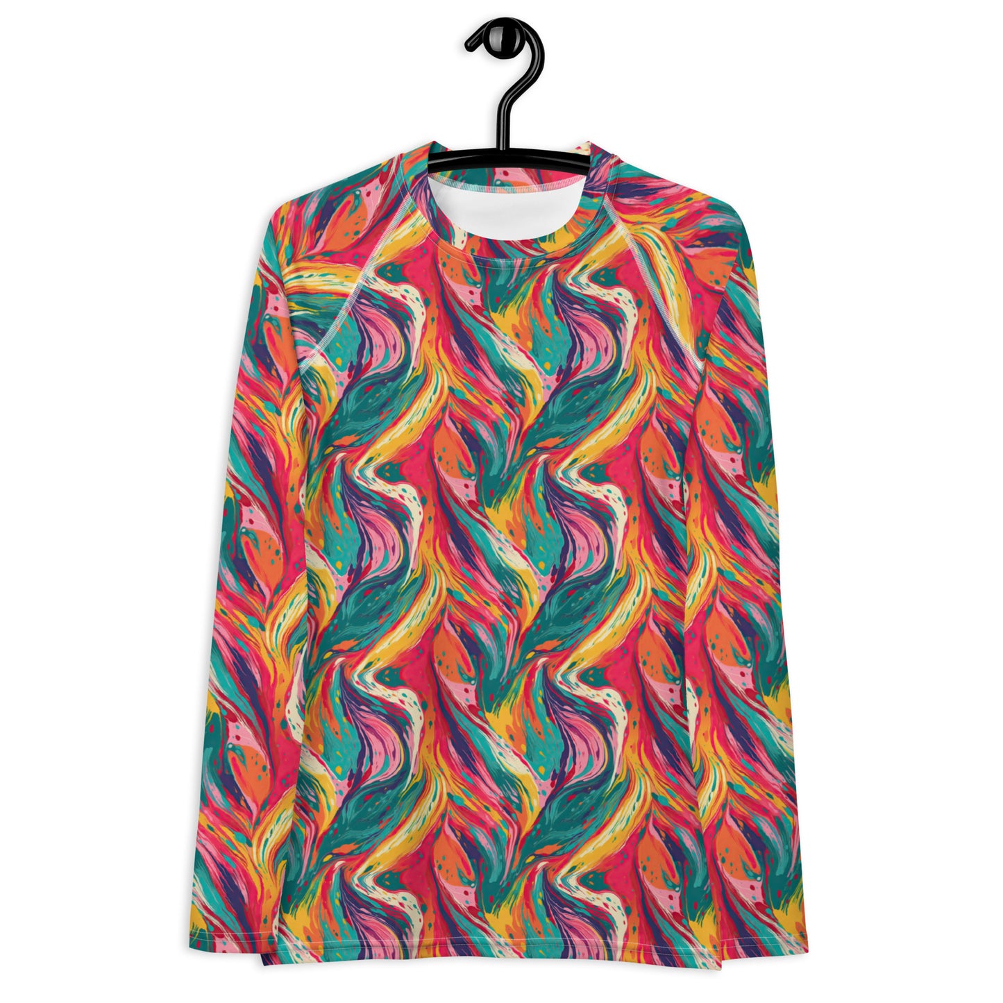 Multicolor Abstract - Women's Rash Guard