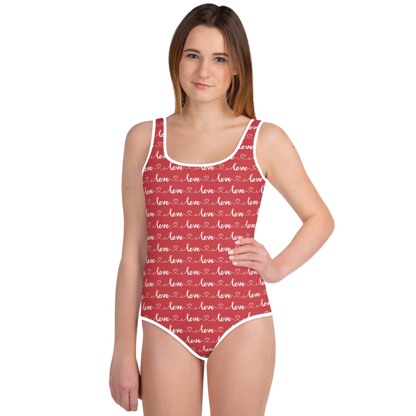 Love, Love, Love... - Youth Swimsuit