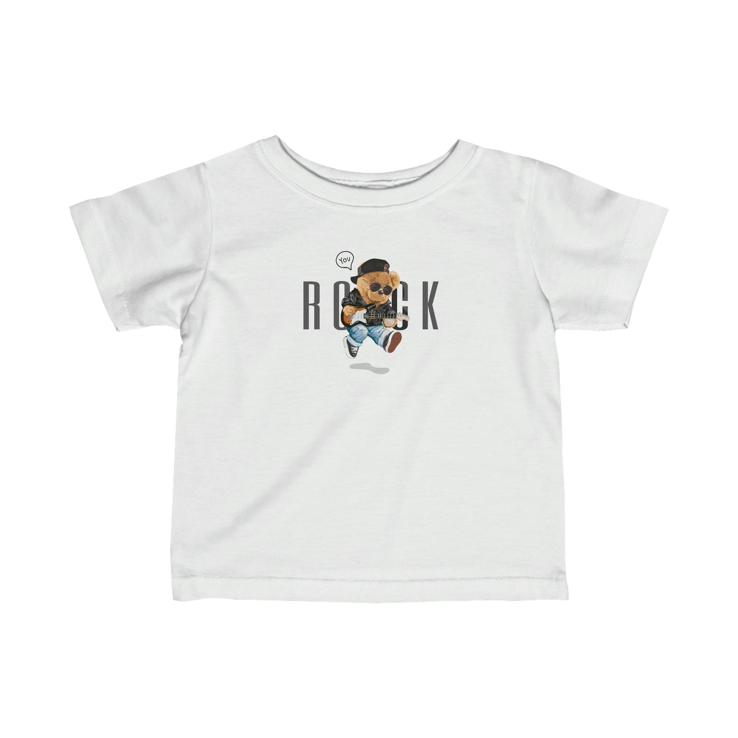 You Rock Bear - Infant Fine Jersey Tee