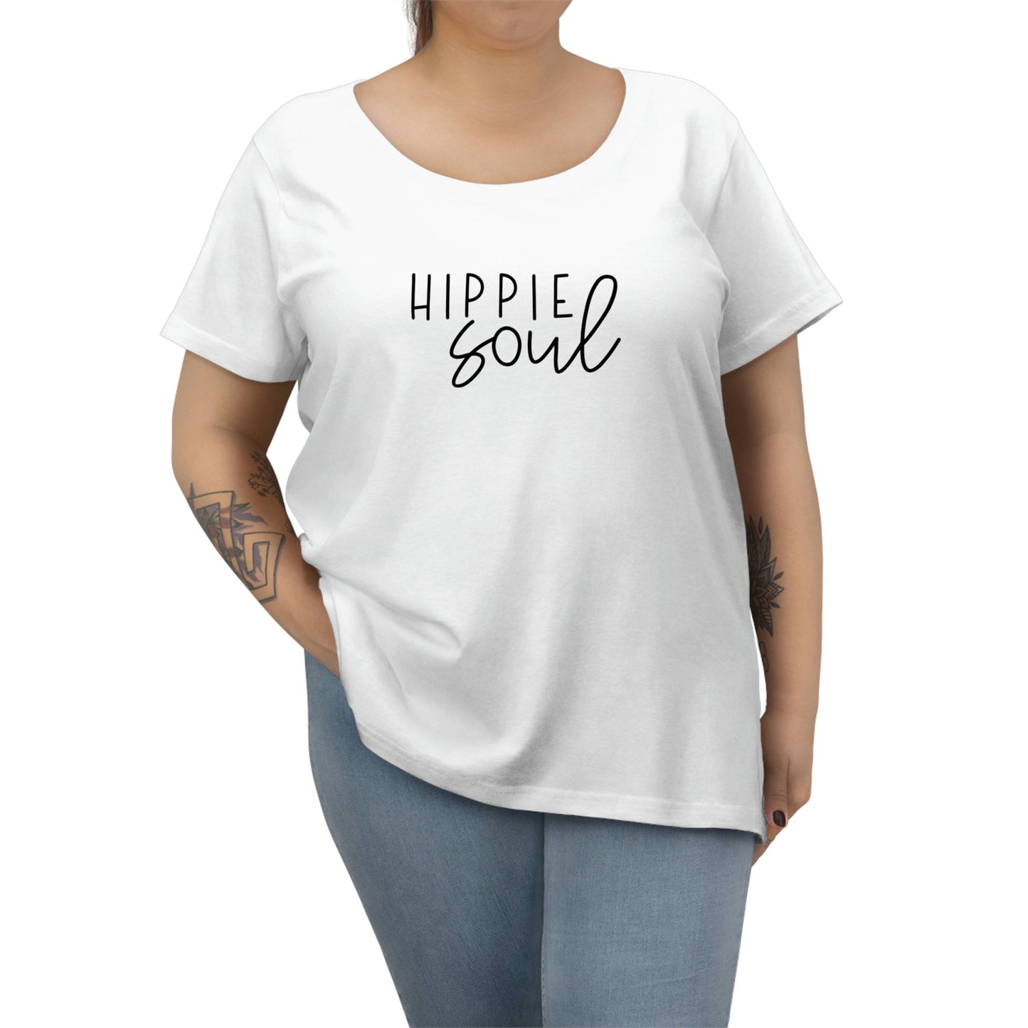 Hippie Soul - Women's Curvy Tee