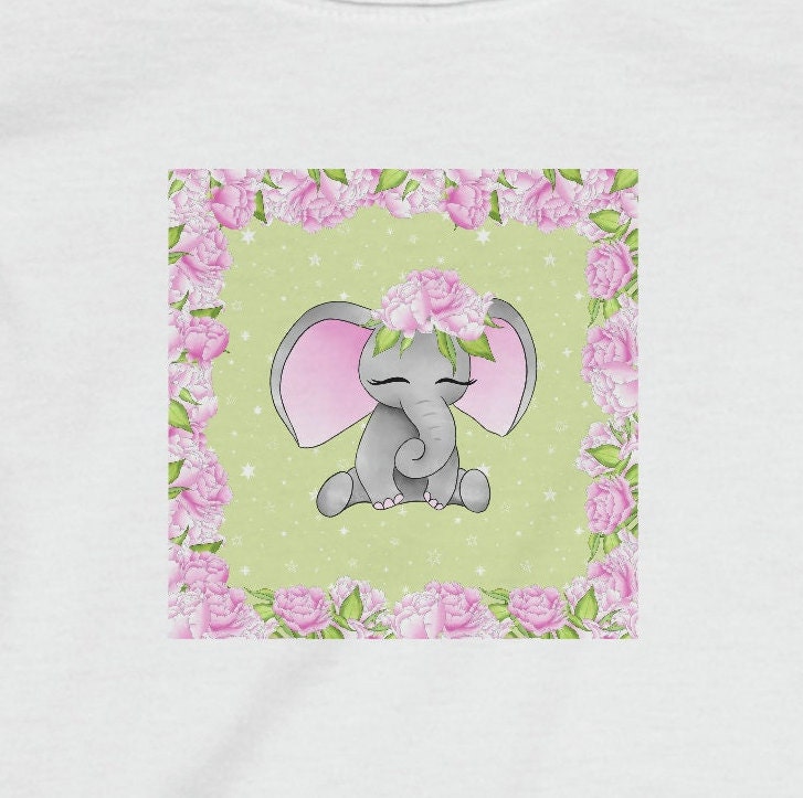 Pink Elephant - Infant Fine Jersey Tee