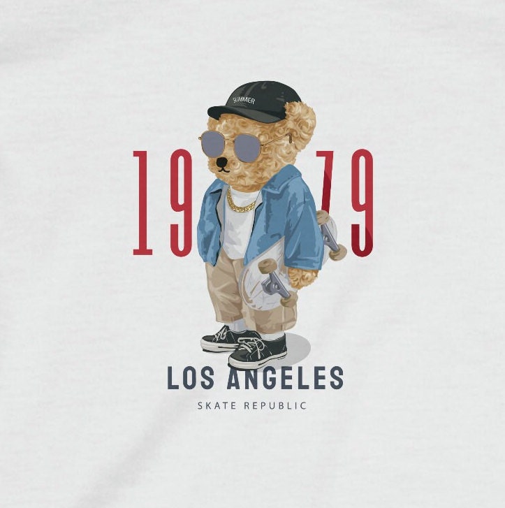 Skateboard Bear - Infant Fine Jersey Tee