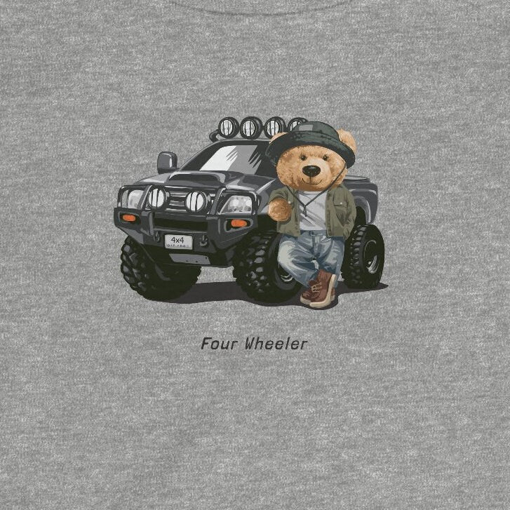 Monster Truck Bear - Infant Fine Jersey Tee